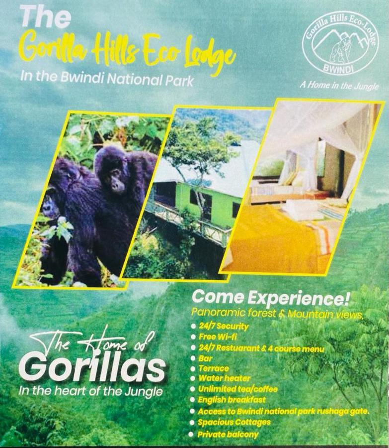 Gorilla Hills Eco-Lodge Kisoro Exterior foto